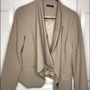 Tan Blazer -Professional wear. brand name Fora